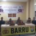Pres Rilis, Kapolres AKBP Dodik Susianto, S.I.K. Menyampaikan Situasi Kamtibmas Kabupaten Barru Sepanjang Tahun 2024