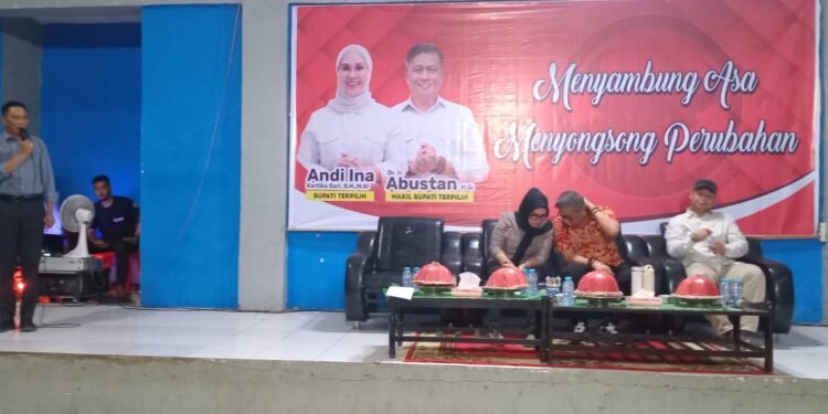 Menyambung Asa Menyongsong Perubahan Bersama Andi Ina-Abustan