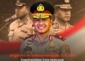 Bapak Brigjen Pol. Dr. Mokhamad Ngajib, S.I.K., M.H., Kapolrestabes Kota Makassar Mendapat Kenaikan Pangkat