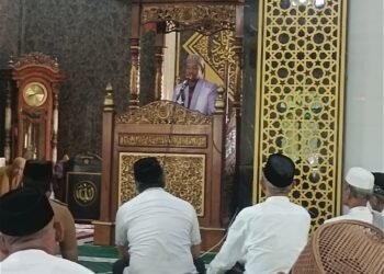 Dr. Ir. Abustan Andi Bintang, MSi., Wakil Bupati Barru Terpilih, Hadir dalam Acara Isra Mi’raj di Masjid Nurul Yaqin Mattirowalie