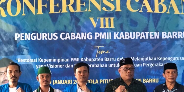 Ketua KNPI Muhammad Fadli, SH.,MH Hadir Dalam Acara Konfercab Ke – VIII PMII Barru