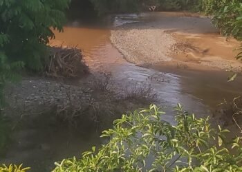 Diduga Aktivitas Penambang Emas Ilegal Di Tanete Riaja Mencemari Aliran Sungai 
