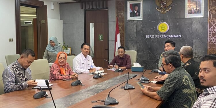 Sinkronisasi dan Konsultasi Program Antara Biro Perencanaan Kementerian Pertanian RI Dengan Dinas Pertanian Kabupaten Barru Paska Inpres Tahun 2025