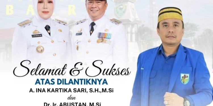 Ketua DPD KNPI Barru Muhammad Fadli, SH., MH., Selamat Atas Pelantikan Bupati dan Wakil Bupati Barru Periode 2025-20230