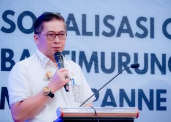 Wakil Bupati Barru Dr.Ir. Abustan Andi Bintang, M.Si., Sosialisasi Pelestarian Cagar Biosfer Bantimurung Bulusaraung Ma’rupanne di Hotel Harper Makassar