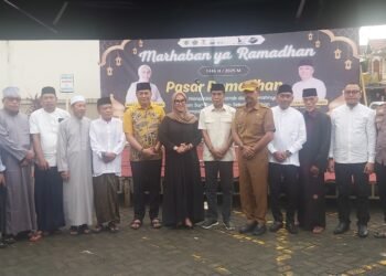 Bupati Andi Ina Kartikasari, SH., M.Si., Resmikan Pasar Ramadhan, Dihadiri Wakil Bupati dan Ketua DPRD Barru