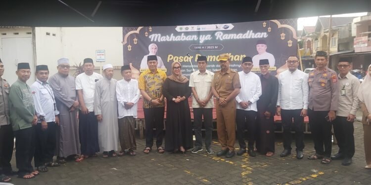 Bupati Andi Ina Kartikasari, SH., M.Si., Resmikan Pasar Ramadhan, Dihadiri Wakil Bupati dan Ketua DPRD Barru
