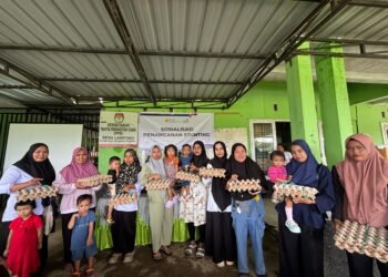 PT PLN Indonesia Power UBP Barru Lakukan Program Pemberian Makanan Tambahan untuk Pencegahan Stunting