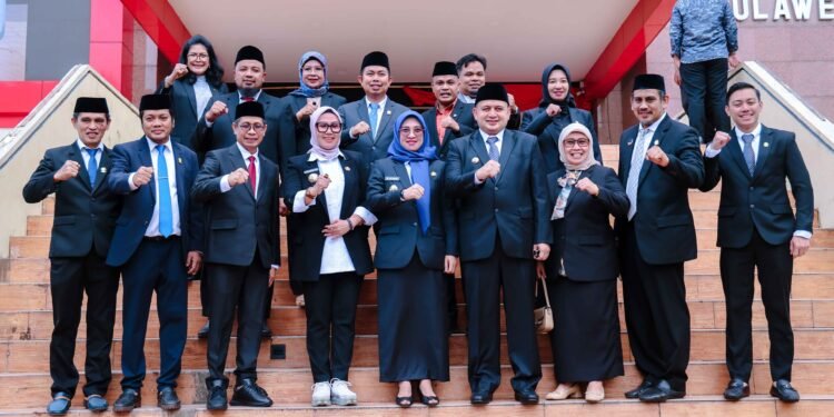 Bupati Barru Andi Ina Kartikasari, SH., M. Si., Hadir Dalam Acara Sertijab Gubernur Sulawesi Selatan