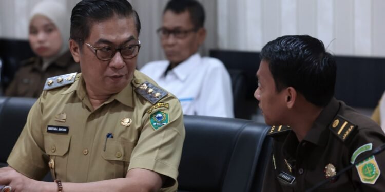 Wakil Bupati Barru Dr.Ir. Abustan Andi Bintang, M.Si., Hadiri Rakor Pengendalian Inflasi dan Antisipasi Cuaca Ekstrem