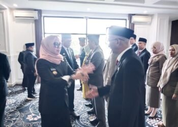 Bupati Barru Andi Ina Kartika Sari, SH.M.Si., Melantik Pj Sekda dan 11 Serahkan SK Plt