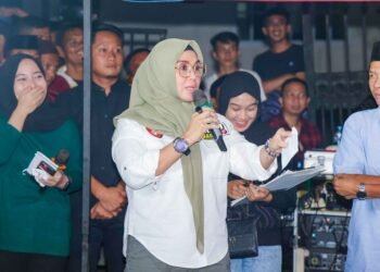 Bupati Barru Andi Ina Kartika Sari, SH., M.Si., Membuka Acara Nicht Run Race Ramahan 2025 Dengan Tema, Spirit Ramadhan Energi Tanpa Batas