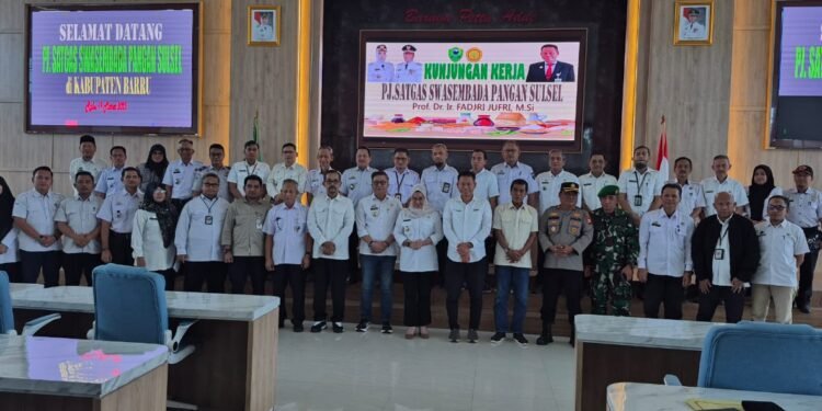 Bupati Barru Bersama Wakil Bupati Menerima Kepala Badan Perakitan dan Modernisasi Pertanian Kementerian Pertanian
