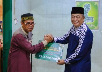 Wakil Bupati Barru Ajak Warga Perkuat Silaturahmi dan Bangun Barru di Safari Ramadhan 1446 H