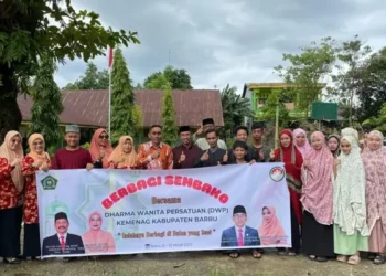 DWP Kementerian Agama Kabupaten Barru Gelar Aksi Sosial, Berbagi Sembako ke Dua Panti Asuhan
