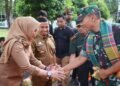 Kunjungan Kerja Pamdam XIV / Hasanuddin, di Hadiri Bupati Barru dan Siap Bersinergi