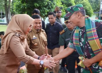 Kunjungan Kerja Pamdam XIV / Hasanuddin, di Hadiri Bupati Barru dan Siap Bersinergi