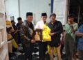 Andi Abd Waris Halid di Sambut Oleh Ilham Iskandar, SE, Dalam Rangka Silaturahmi Dengan Masyarakat