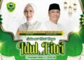 Bupati Bersama Wakil Bupati Barru  Sampaikan Ucapan Selamat Hari Raya Idul Fitri 1 Syawal 1446 H / Tahun 2025