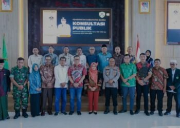 Wakil Bupati Barru Dr.Ir. Abustan Andi Bintang, M.Si., Buka Forum Konsultasi Publik Penyusunan RPJMD dan RKPD