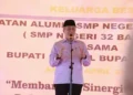 Wakil Bupati Barru Dr.Ir. Abustan Andi Bintang, M.Si., Hadiri Acara Halal Bi Halal Ikatan Alumni ( IKA ) SMP 32 Barru