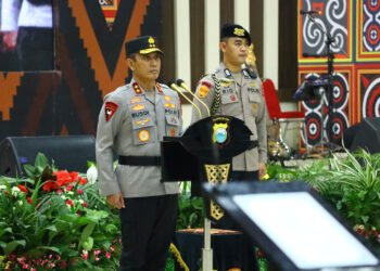 Kapolda Sulsel Irjen Pol. Drs Rusdi Hartono, M.Si., Pimpin Serah Terima Jabatan Pejabat Utama dan Kapolres Jajaran Polda Sulsel