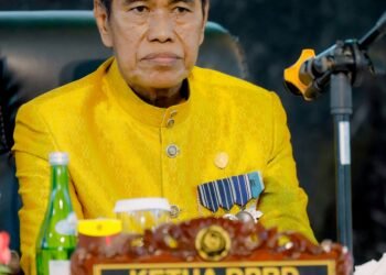 Ketua DPRD Barru Syamsuddin Muhiddin Pimpin Rapat Paripurna HUT Kabupaten Barru Ke-65 Tahun
