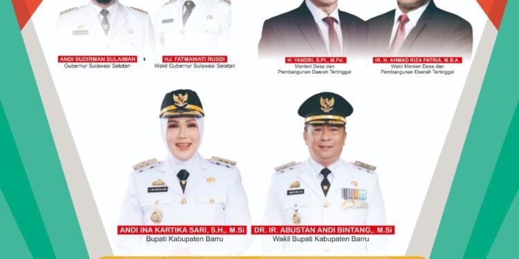 Menteri Desa Bersama Wakil Menteri Desa Dijadwalkan Berkunjung Ke Desa Jangan Jangan Kecamatan Pujananting Kabupaten Barru