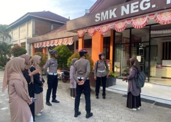 Patroli Sepeda Sehat Bersemangat, Sat Lantas Polres Barru Gaungkan Tertib Lalu Lintas dan Gaya Hidup Sehat