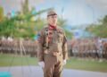 Adhy Fatriah Mansyur, S.STP., M.Si., Didaulat Sebagai Komandan Apel Di Kabupaten Wajo