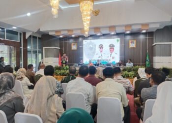 Wabup Bupati Barru Dr.Ir. Abustan Andi Bintang, M.Si., Paparkan 5 Misi RPJMD Didepan Bupati Sigi