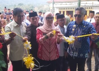 Bupati Barru Didampingi Wakil Bupati Barru, Hadiri Syukuran dan Peresmian Masjid Baitul Izzah di Dusun Pange, Desa Palakka