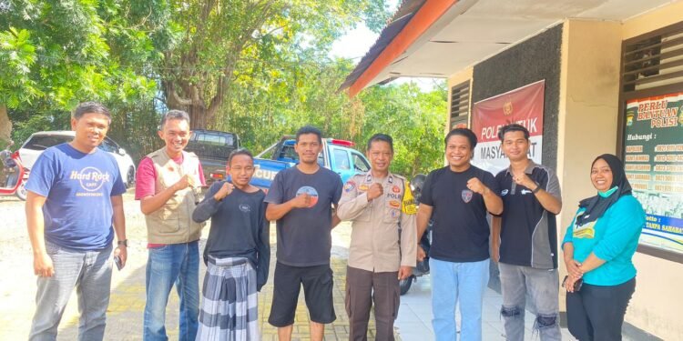 Kapolsek Balusu IPDA Mustahil, SH., MH., Berhasil Amankan ODGJ Yang Meresahkan  Warga