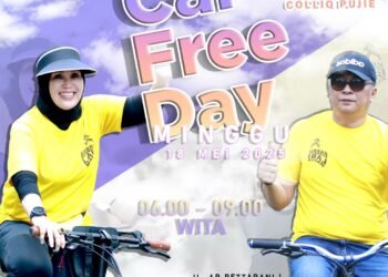 Barru Car Free Day di Alun-Alun Colli Pujie: Langkah Ramah Lingkungan untuk Masyarakat Sehat