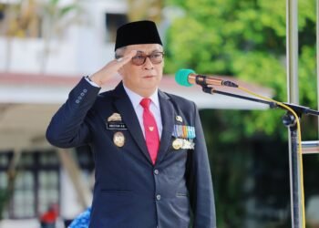 Wakil Bupati Barru Dr.Ir. Abustan Andi Bintang, M.Si., Bertindak Sebagai Inspektur Upacara Hari Kebangkitan Nasional