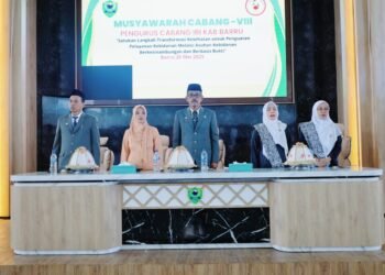 Pj. Sekda Abu Bakar, S.Sos., M.Si., Mewakili Bupati Barru Membuka Secara Resmi Musyawaeah Cabang (Muscab) VII Ikatan Bidan Indonesia (IBI)