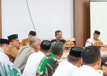Pj. Sekda Barru, Abu Bakar, S.Sos., M.Si., Pimpin Acara PHBI Barru Gelar Rakor Persiapan Idul Adha 1446 H