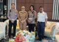 Bupati Barru Andi Ina Kartika Sari, SH., M.Si., dan Kasat Lantas Polres Barru Bahas Penanganan Lakalantas dan Keamanan Jalan