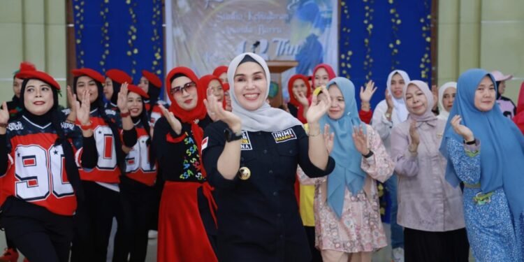 Perayaan Anniversary Ke-13 Studio Kebugaran Ananda Barru di Hadiri Bupati Barru Andi Ina Kartika Sari, SH. M.Si.