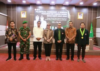 Ketua DPRD Kabupaten Barru Drs. H. Syamsuddin, M.Si., Hadiri Pelantikan Pengurus IDI Kabupaten Barru Periode 2025-2028