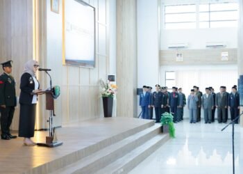 Peringatan Hari Lahir Pancasila 2025, Bupati dan Wakil Bupati Barru Hadiri Upacara di MPP