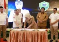 Penandatanganan MoU Pemkab Barru dan GAN Sulsel