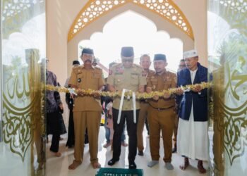 Peresmian Masjid Nurul Abrar Berarue Desa Pancana, Wakil Bupati Barru: Masjid Adalah Pusat Peradaban Umat