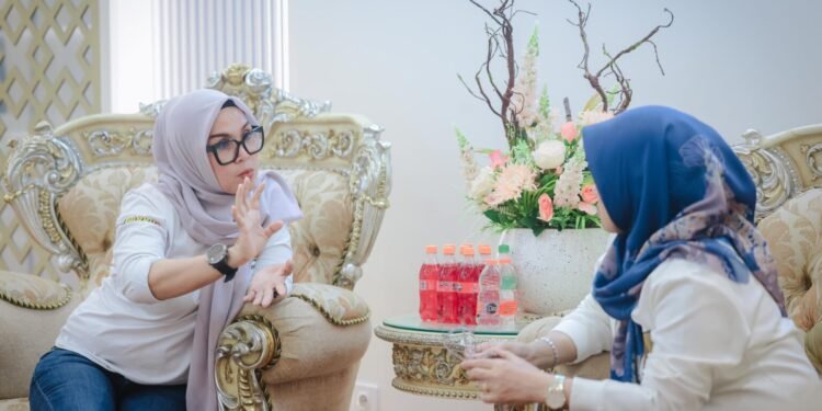 Bupati Barru Terima Kunjungan Bupati Gowa, Dua Pemimpin Perempuan Hebat dan Inspiratif Bertemu di Barru
