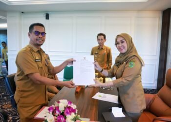 Dr. H. Muhammad Sukri, SKM., M.Kes., Resmi Menjabat Plt. Kepala Dinas Dukcapil Kabupaten Barru