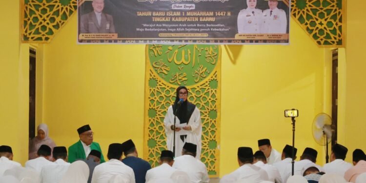 Bupati Andi Ina Kartika Sari, SH., M.Si.,  Hadiri Dzikir dan Doa Bersama Sambut Tahun Baru Islam 1 Muharram 1447 H