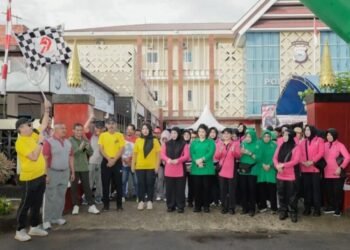 Polres Barru Gelar Jalan Santai Semarakkan Hari Bhayangkara ke-79 Wakil Bupati Barru Hadiri dan Apresiasi Kegiatan yang Rangkul Masyarakat