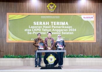 Pemerintah Kabupaten Barru Kembali Meraih WTP dari BPK RI Atas LKPD Tahun Anggaran 2024