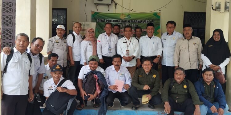 Kadis Pertanian dan Ketahanan Pangan Kabupaten Barru Menerima Tim Swasembada Pangan Kementerian Pertanian RI