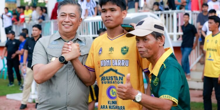 Wakil Bupati Barru Dr. Ir. Abustan Andi Bintang, M.Si., Barru Lolos ke Porprov XVIII, Kerja Sama Tim  Jadi Kunci Keberhasilan